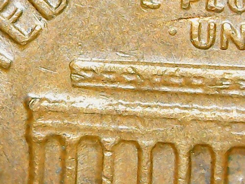 1969 D Lincoln Memorial Penny No FG and Floating Roof Circulated - Picture 3 of 8