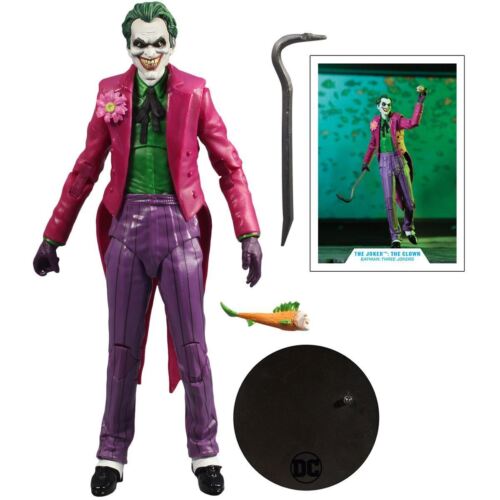 DC MULTIVERSE Batman: Three Jokers Wave 1 The Joker: The Clown Escala 7 pulgadas - Imagen 2 de 8