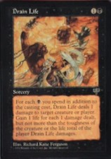 Drain Life - Mirage: #118, Magic: The Gathering Nm R191