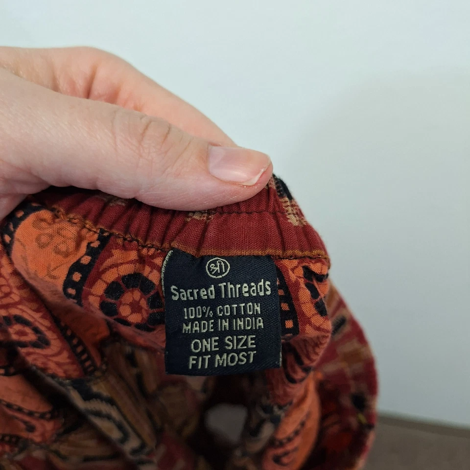 Sacred Threads 时髦 Gypsy 分层艺术穿裙 Lagenlook 多色 尺寸 OS — 第 3/4 张图片