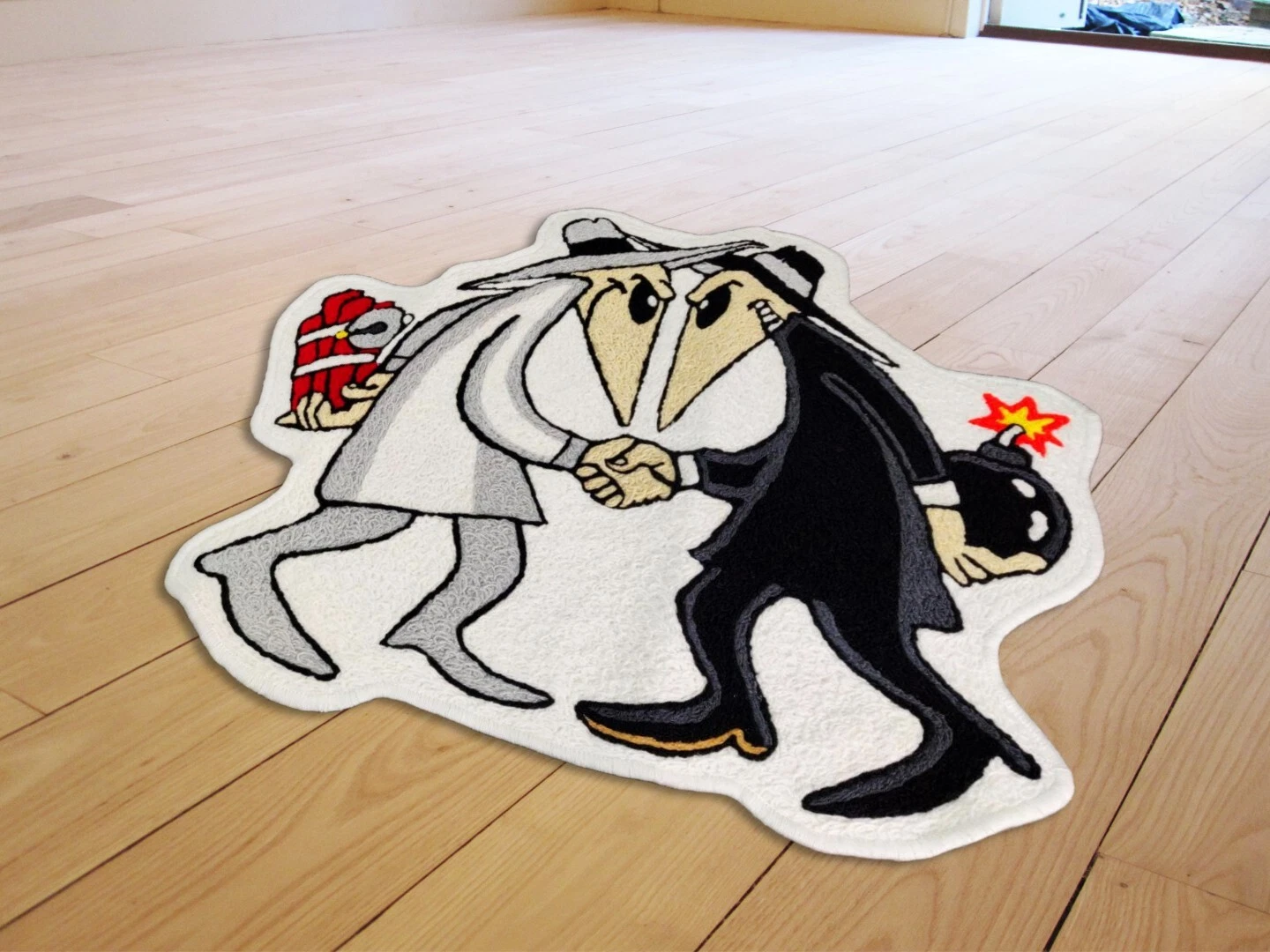 Mad Spy vs Spy Indoor Floor Mat Runner Rug Living Room Modern Accent Carpet
