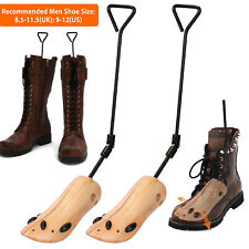 2PCS Wooden Boot Stretcher Adjustable Shoe Shaper Widener Expander for Men Women
