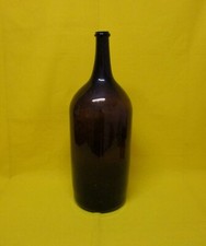 ✅ ANTICO BOTTIGLIONE LIBERTY PRIMI 900 IN VETRO SOFFIATO ANTIQUE -4100