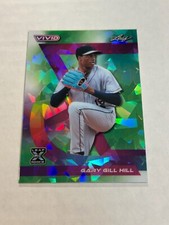 2024 LEAF VIVID GARY GILL HILL 4/4 GREEN CRYSTAL XRC RAYS SSP M3
