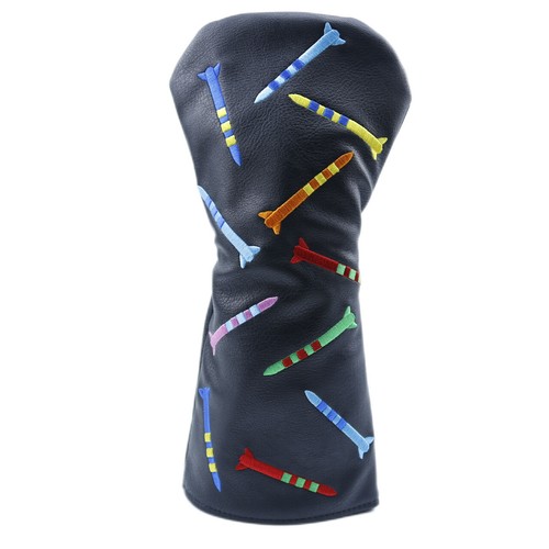 Premium White Golf Club Headcovers Driver Fairway 3 5 Wood Cover Head Covers Set - Picture 15 of 30