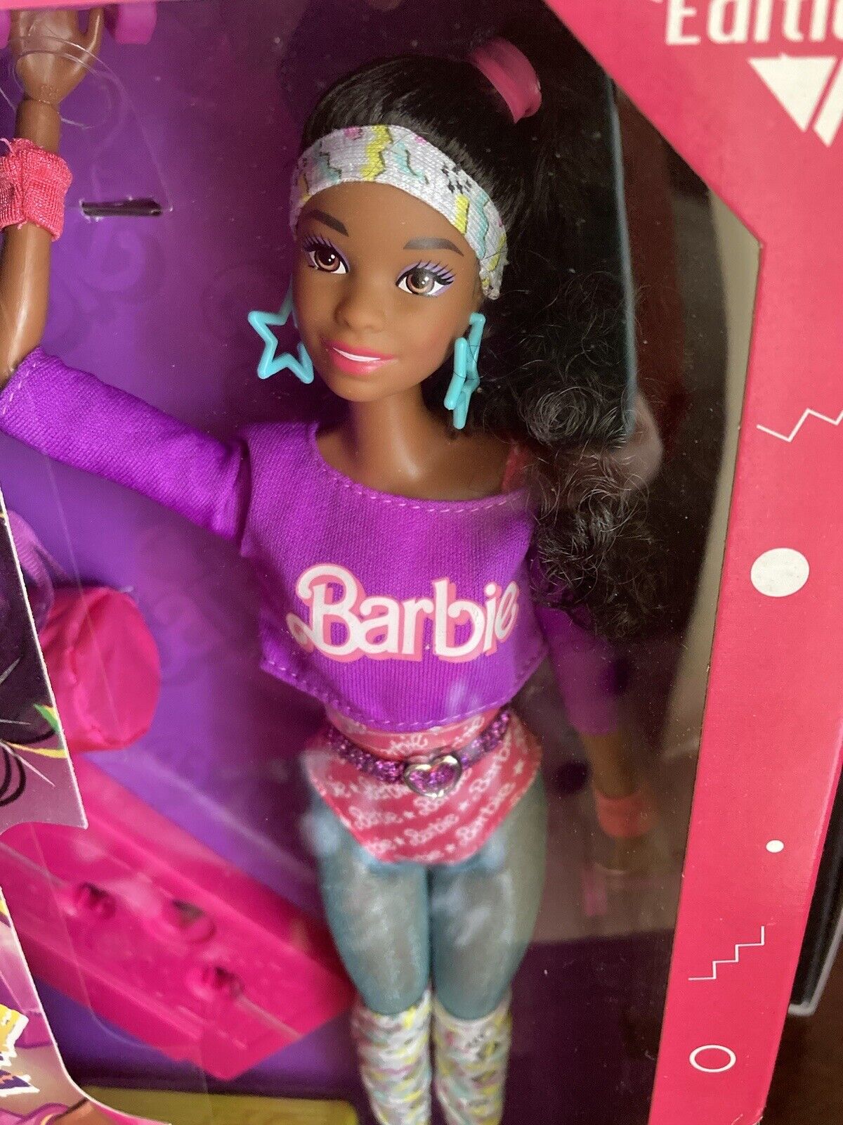 FREE SHIPPING! NRFB Barbie Rewind Doll Retro 80s Edition Aerobics NEW 2021