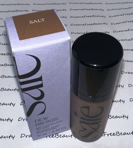 Saie Dew Bronze Soft-Focus Effortless Liquid Bronzer ~SALT~ Fair Light Cool BNIB - Picture 6 of 14