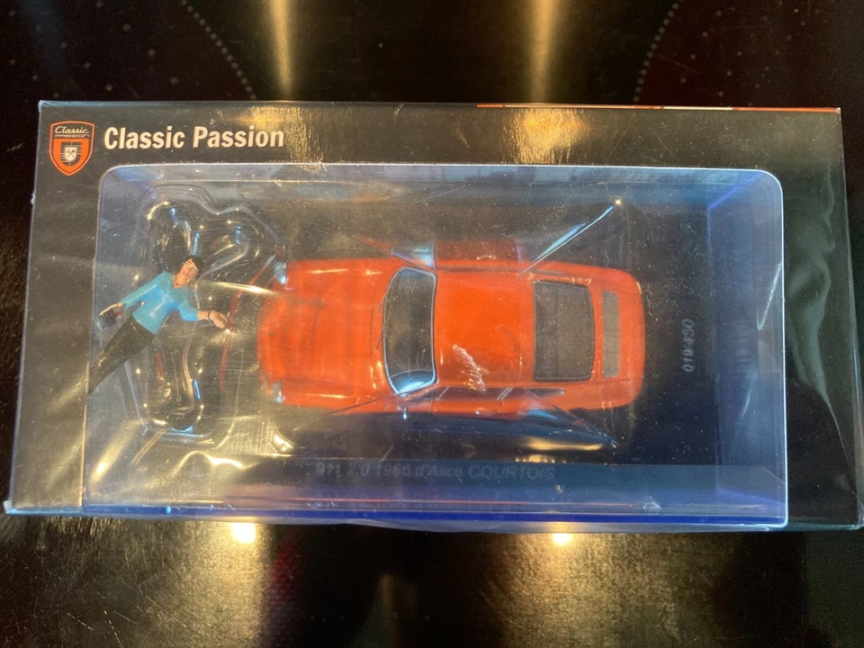 RARE PORSCHE 911 ALICE COURTOIS 019/450 EXEMPLAIRES SCALE 1/43 SPARK SF103 - Photo 3/4