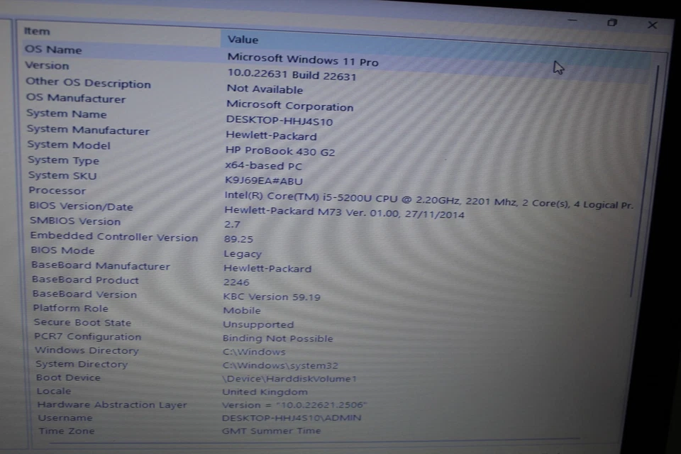 Cheap Bargain HP Probook 430 G2,16GB ram,500GB HDD,i5-5th GEN processor.. - Image 4 of 4