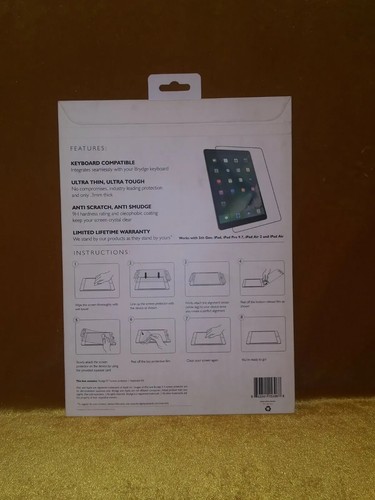 LOT OF 2 Brydge 9.7 Inch iPad Glass Screen Protector for iPads - Picture 4 of 4