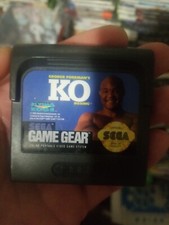 George Foreman's KO Boxing Sega Game Gear Cartridge Only Tested Working