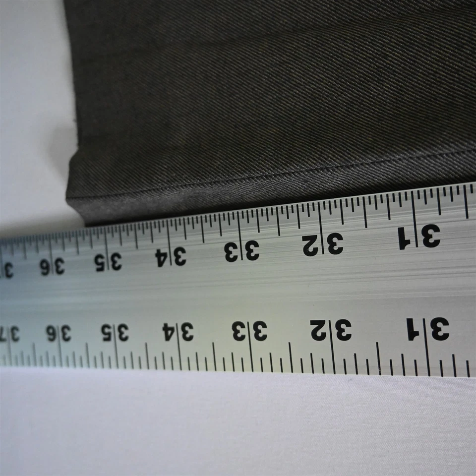 Lauren Ralph Lauren 38x36 Brown Flat Front Stretch Mens Dress Pants - Image 4 of 4