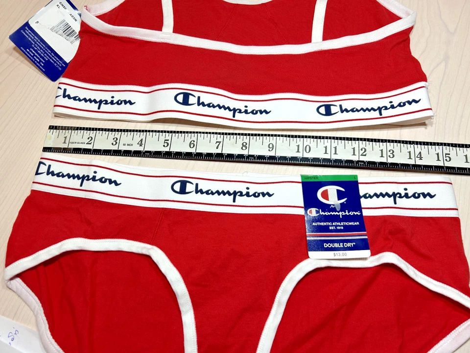 Champion Women's  XL Bralette W/ Hipster Large Set NWT - Image 2 of 4