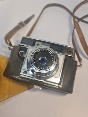 Vintage AGFA Super Silette LK, Type 2110 mm with Brown Case  UK - Main Image