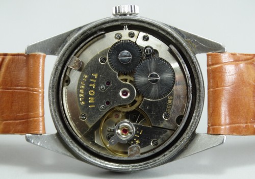 Vintage Titoni Airmaster Titoflex Winding Swiss Made Wrist Watch k199 Antique - Picture 9 of 10
