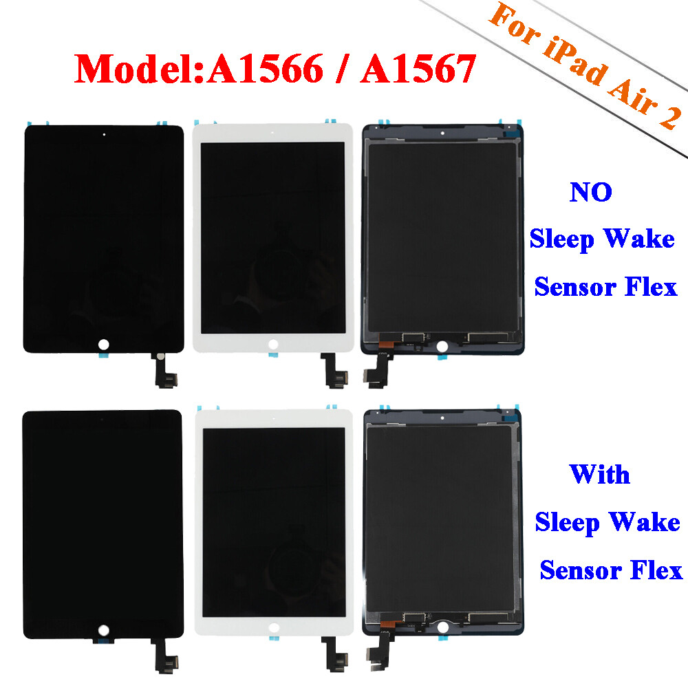 For iPad Air 2 (2014) A1566/A1567 OLED Display Touch Screen