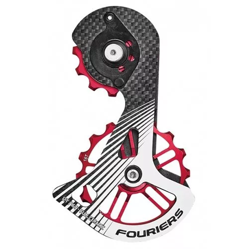 FOURIERS Ceramic Derailleur Carbon Cage For SHIMANO R8000/8050 RD-9100/9150-SS - Picture 1 of 10