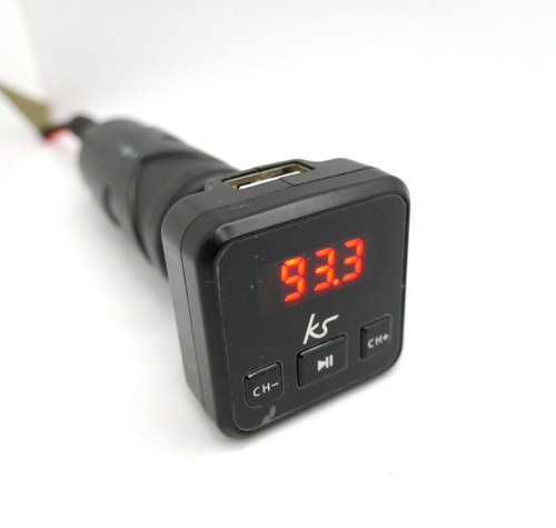 KITSOUND MYFM2 Bluetooth Wireless to FM Audio Converter KSMYFM2 - Black - Picture 23 of 24
