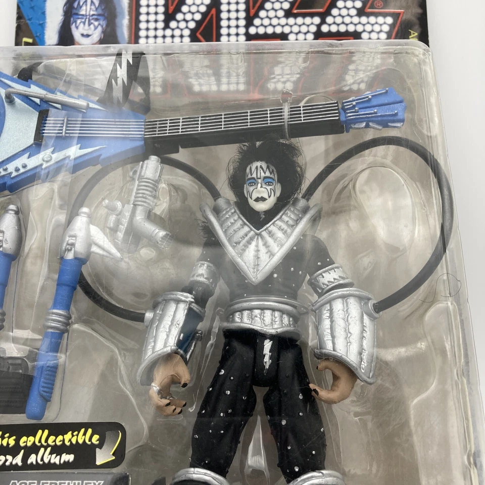 Kiss Ultra Action Figures Ace Frehley MacFarlane Toys NOS Sealed - Image 2 of 4