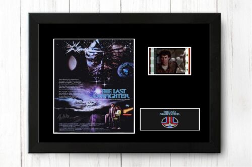 The Last Starfighter Framed Film Cell  Display Stunning Signed - Afbeelding 1 van 1