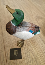 Elli MALEVOLTI große Ente Erpel Italien Deko Handwerk Stockente Figur SAMMLER 1A
