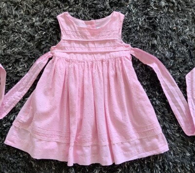 Charter Club Toddler Girls Pink Sleeveless Party Casual Dress Cotton 2T 24M  | eBay