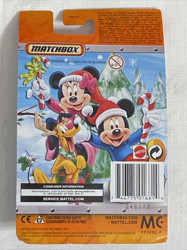 Matchbox Disney Holiday Rides Two Pack Target Exclusive 2011 Mattel - Picture 3 of 3