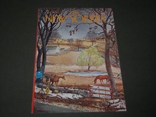 1967 MARCH 18 NEW YORKER MAGAZINE FRONT COVER ONLY - GREAT ART FOR FRAMING