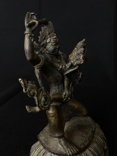 Tibetan Buddhism Satue Erotic Sculpture (b670) - Picture 9 of 12