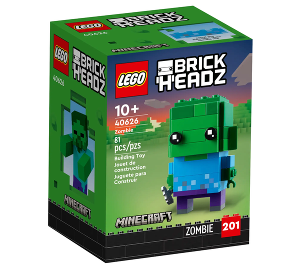 Lego® Brickheadz 40626 Zombie Minecraft Neu, Ovp-image