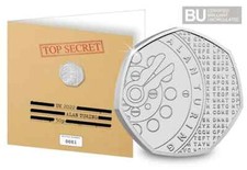 Alan Turing 50p 2022 Brilliant Uncirculated Change Checker Limited Edition