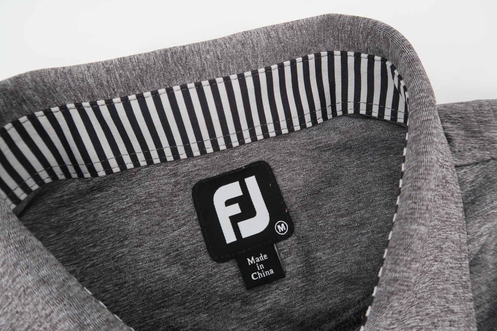 Footjoy Mens Medium Gray Solid Golf Performance P… - image 3