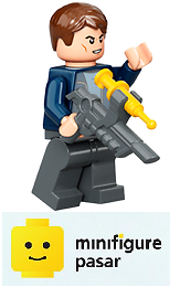 jw093 Lego Jurassic World Dominion 76950 - Guard Minifigure w Gun - New - Picture 1 of 1