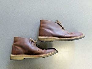 timberland chukka leather brown
