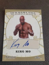 2016 Leaf Signature Series Wrestling King Mo Auto Autograph #47