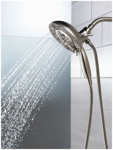 Delta 58480-PK Universal Ducha Redonda 1.75 GPM Multifunción - Cromo - Imagen 3 de 12