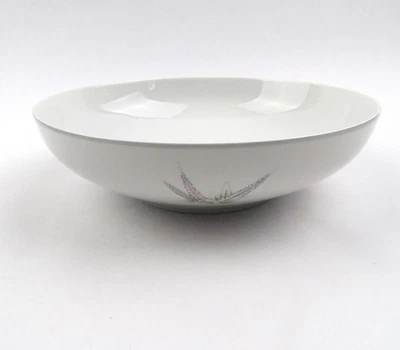Schönwald Servierschüssel 21 cm 1960er Pastelldekor Pflanzen/Gräser Porzellan - Bild 1 von 4