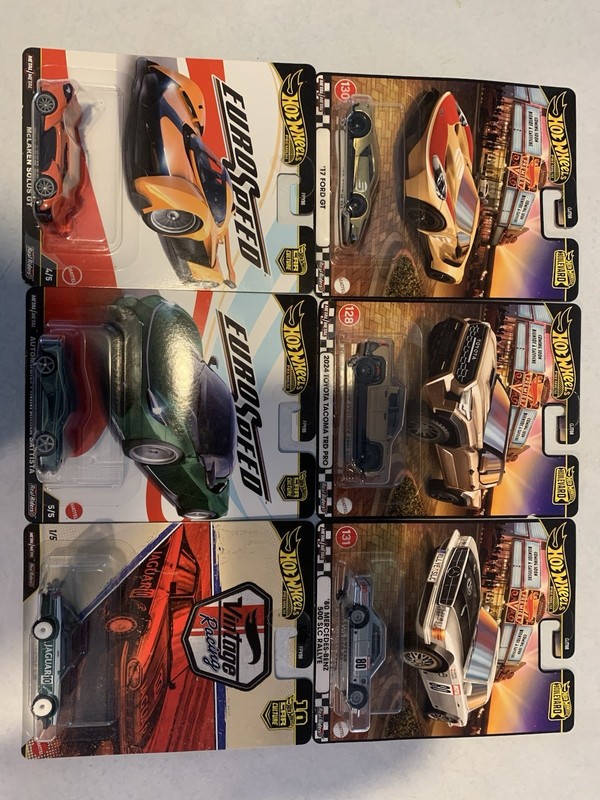 Hot Wheels Premium Mix 6 Vehicle Lot 🔥 👀