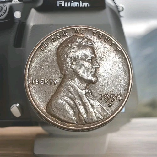 * 1954-S Lincoln Wheat Cent/ Penny ☆ FREE SHIPPING