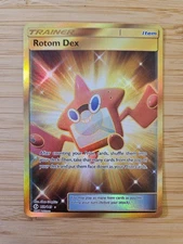 Rotom Dex 159/149 S&M Base NM Gold Secret Rare Pokemon Card