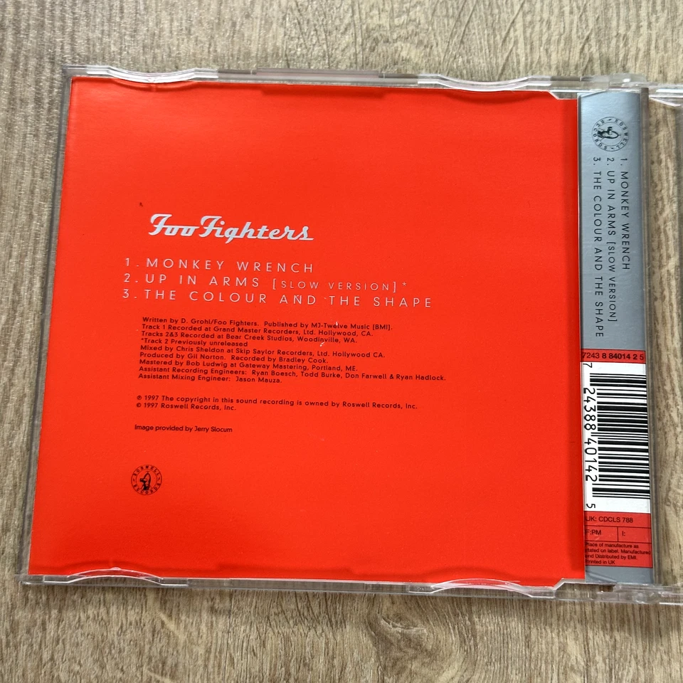 Foo Fighters - Monkeywrench CD Single 1997 UK Press Exclusive Tracks Part 1 - Bild 3 von 4