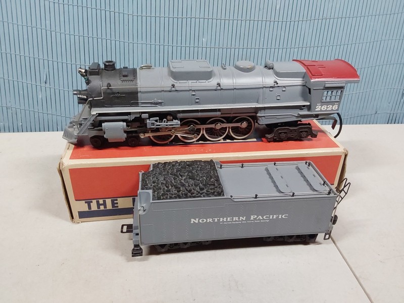 LIONEL 6-18016 NORTHERN PACIFIC CAB #2626 STEAM LOCOMOTIVE 4-8-4 & TENDER