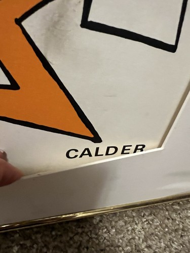 Alexander Calder Original Lithograph "Stabiles 11" Certificate Of Authenticity - Picture 6 of 10