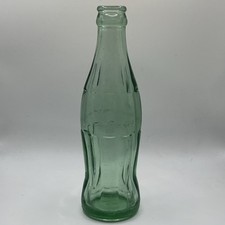 Ancienne bouteille de coke sans étiquette (vert)