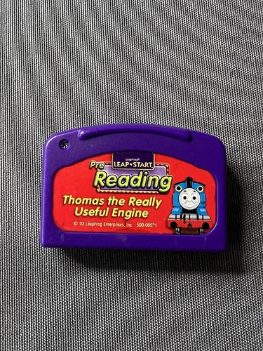 Leap Pad THOMAS USEFUL ENGINE Book and Cartridge Grade PRE K Reading Storybook - Picture 3 of 3