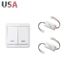 433MHz Wireless Remote Control Light Switch Kit Accessories For Lamp Light