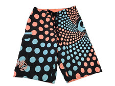 Quicksilver Board Shorts Boys Size 10 / 12 Youth Swimming Surf Beach Retro Y2K