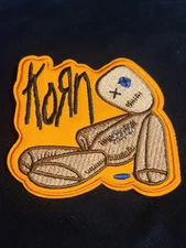 Korn patch embroidery Doll patch rock band Metal patch iron/sew on patch 3 Inch