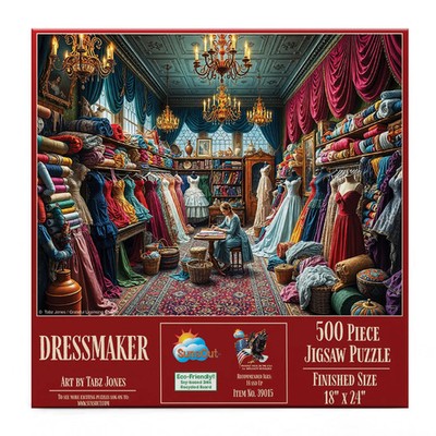 Tabz Jones ''Dressmaker'' 500pc Jigsaw Puzzle 18x24