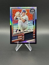 2026 PANINI STARS & STRIPES Coleman Borthwick PRIZM Relic PATCH #USA-CB